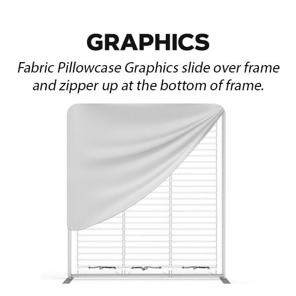 8ft Backlit Tension Fabric Display - Backlit Displays