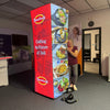 8ft Square Backlit Inflatable Tower - Towers
