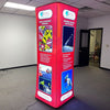 8ft Square Backlit Inflatable Tower - Towers