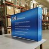 Our 8ft Tabletop Pop Up Fabric Display Kit is the perfect trade show on go that features a lightweight and easy