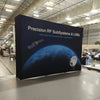 Our 8ft Tabletop Pop Up Fabric Display Kit is the perfect trade show on go that features a lightweight and easy