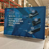 Our 8ft Tabletop Pop Up Fabric Display is a lightweight and easy to setup pop-up with stretch graphics included black