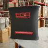 Our C400 Hard Shipping Case to Counter is a strong, molded, heavy-duty with wheels that converts the into display