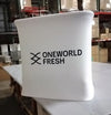 Our C400 Hard Shipping Case to Counter is a strong, molded, heavy-duty with wheels that converts the into display