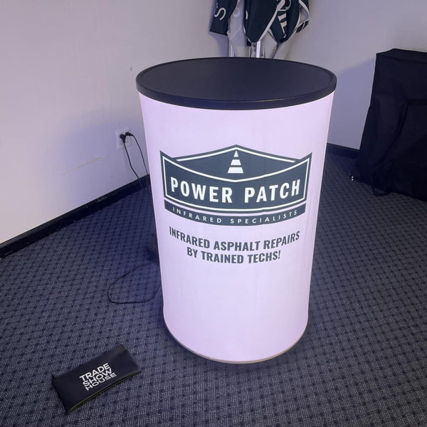 Circle Backlit Inflatable Counter - Counters