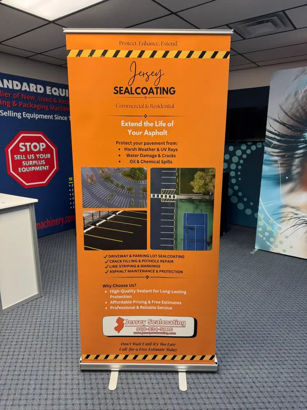 Classic 36 Inch Retractable Banner Stand - Stands