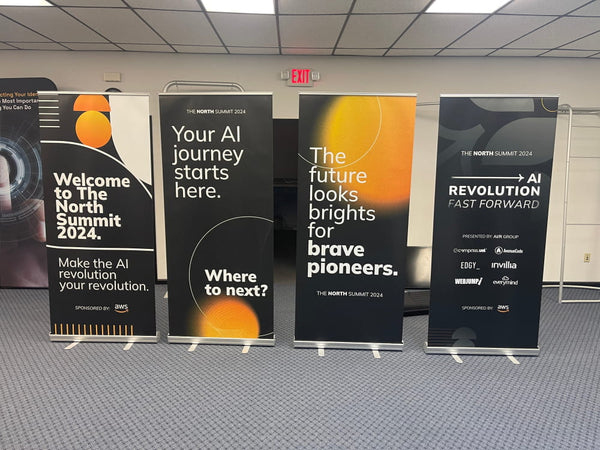 Classic 36 Inch Retractable Banner Stand - Stands