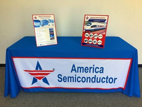 Our premium dye-sublimated, custom printed drape table covers are the perfect complementary tabletop display accessory
