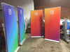 Deluxe 33 Inch Double-Sided Retractable Banner Stand - Stands