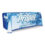 Trade Show Table Covers | Custom Printed Trade Show Table Skirts & Table Runners | Table Banners for Trade Shows