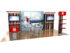 Burton 10x20 Eco-Modular Backlit TV Exhibit Booth
