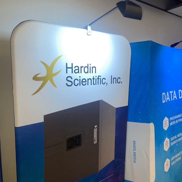 LED Light for Tension Fabric Displays - Trade Show Lighting