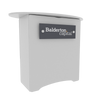 N3L Locking Storage Counter with Balderton Capital logo plaque