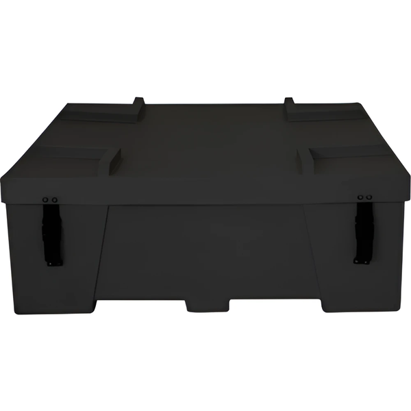 OCF1 Freight Shipping Case Tub with black plastic reinforced corners and handles
