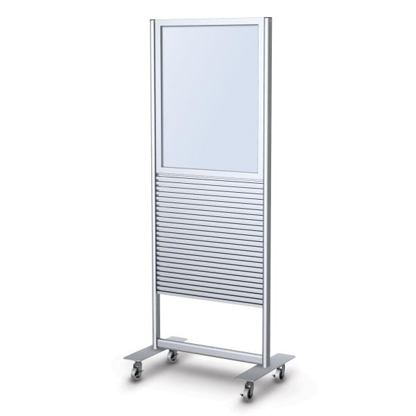 Portable Slatwall Stand with Wheels - Slatwalls