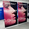 Premium 48 Inch Toni Malt Transform Retractable Banner Stand