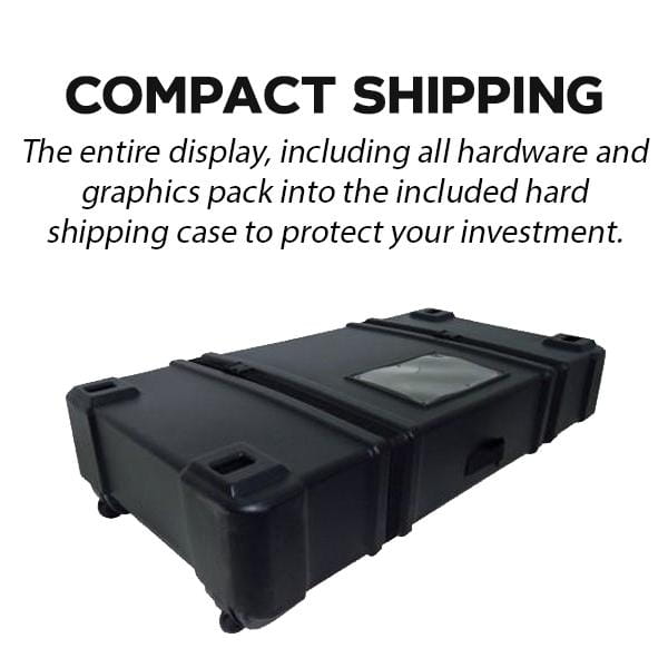 S1 iPad Tablet Oval Graphic Stand Kit - iPad Tablet Stands