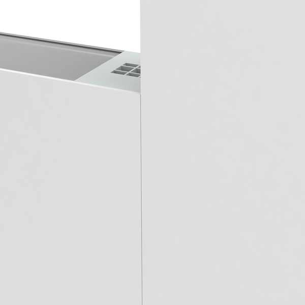 Silver Microsoft Surface laptop with U-Clip fasteners on lid