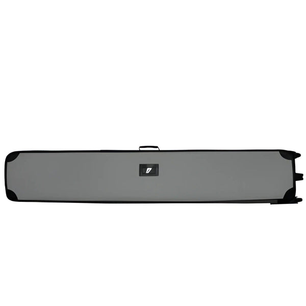 Silver 60’’ Banner Stand Travel Case with Gray Body and Black Trim