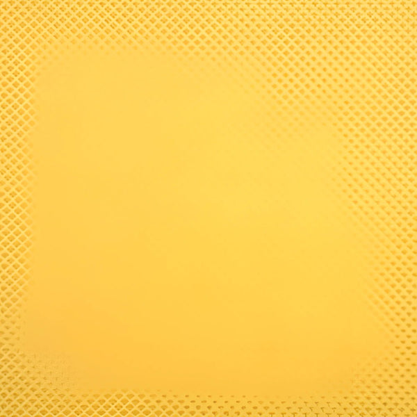 Yellow perforated mesh fabric in Soft Color Interlocking Trade Show Flooring