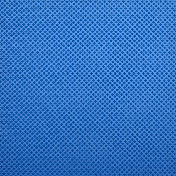 Blue diamond-patterned textured fabric in Soft Color Interlocking Trade Show Flooring