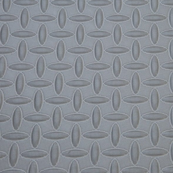 Soft Diamond Pattern Interlocking Trade Show Flooring Kits - Gray / No Case (Box Only)