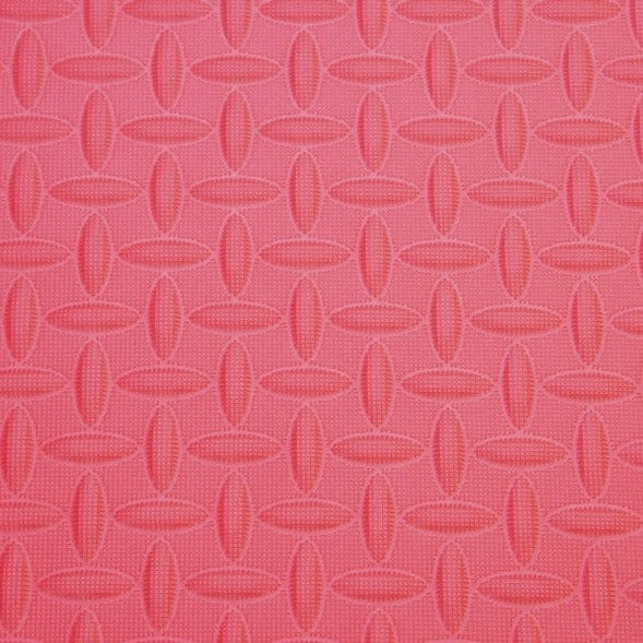 Soft Diamond Pattern Interlocking Trade Show Flooring Kits - Red / No Case (Box Only)