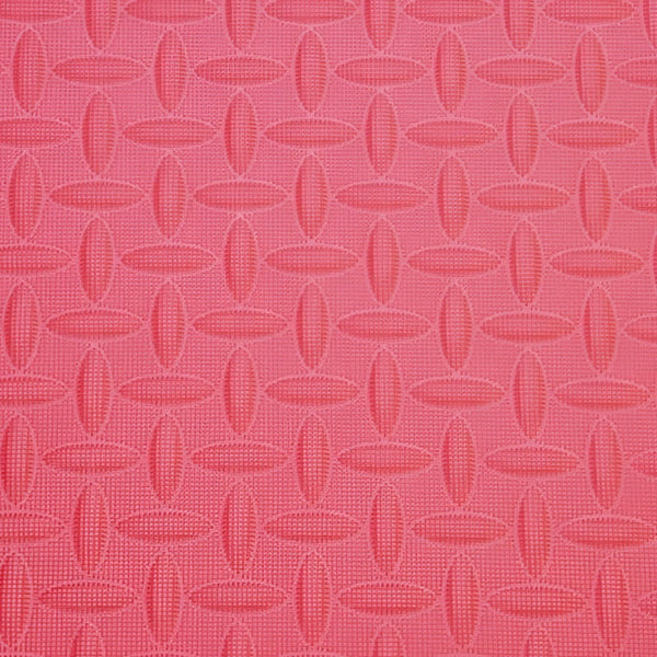 Pink soft diamond pattern interlocking trade show flooring mat