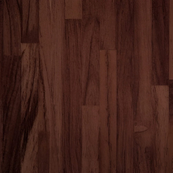 Dark brown hardwood flooring with natural wood grain for trade shows
