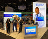 Glytec Sync 2-in-1 booth with GlucoSync logo and signage