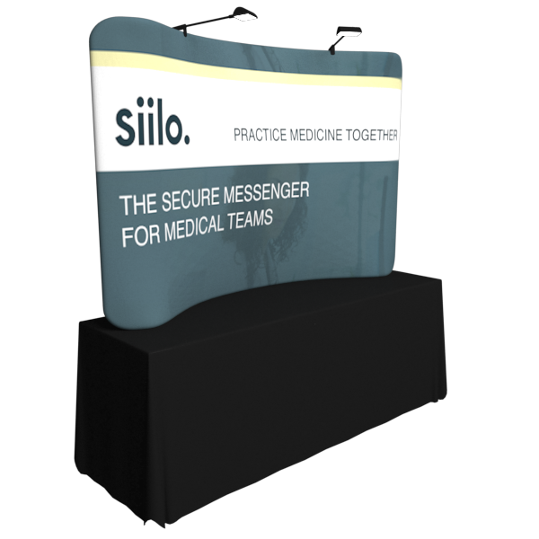 Tabletop Tension Fabric Display Graphics