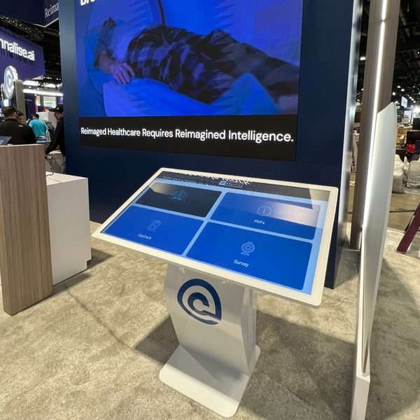 43 inch 4K Digital Interactive Touchscreen Table Display Kiosk