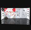 Our 10x20 Frameless SEG Lightbox Display Kit 02 features two 10ft Displays paired side by for a seamless 20ft light box