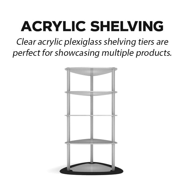 Triangle Shelving Display Stand - Display Stands