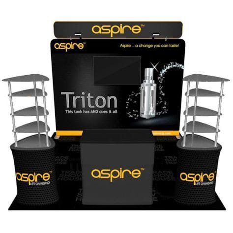 Triangle Shelving Display Stand - Product Displays