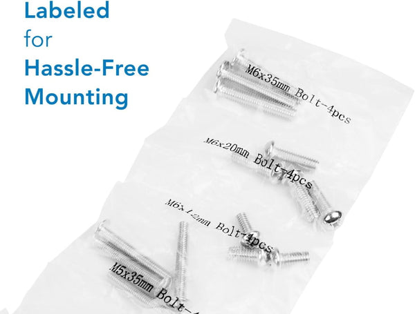 Universal TV and Monitor Mounting VESA Hardware Kit