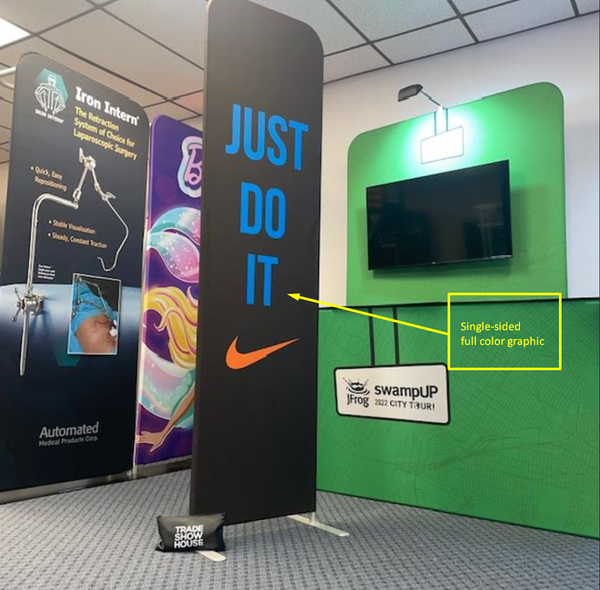 2ft Tension Fabric Banner Stand