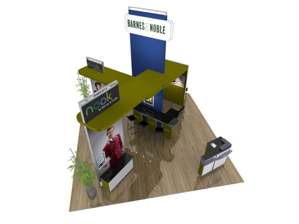 VK-5075 | Island Exhibit - ecoSmart Inline