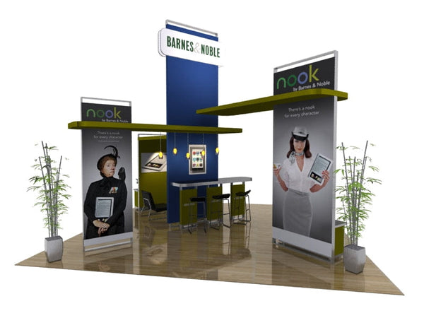 VK-5075 | Island Exhibit - ecoSmart Inline