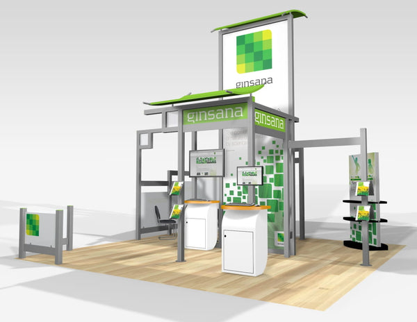 VK-5076 | Island Exhibit - ecoSmart Inline