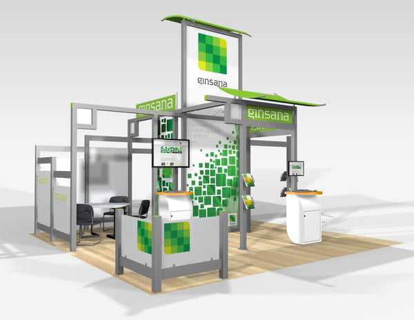 VK-5076 | Island Exhibit - ecoSmart Inline