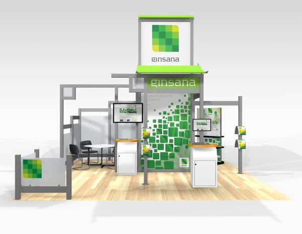 VK-5076 | Island Exhibit - ecoSmart Inline