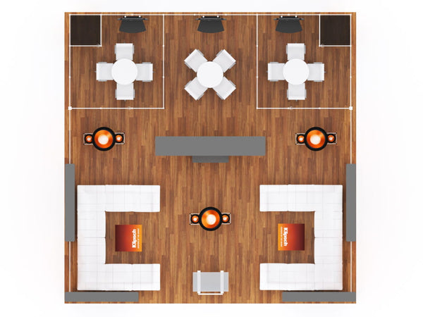 VK-5079 | Island Exhibit - ecoSmart Inline