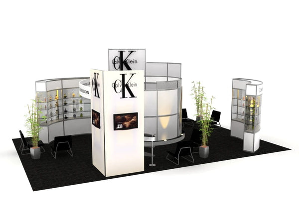 VK-5093 | Island Exhibit - ecoSmart Inline