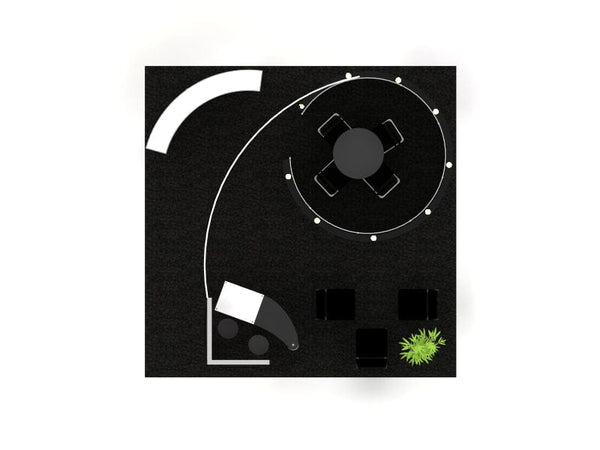 VK-5093 | Island Exhibit - ecoSmart Inline