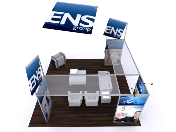 VK-5111 | Island Exhibit - ecoSmart Inline