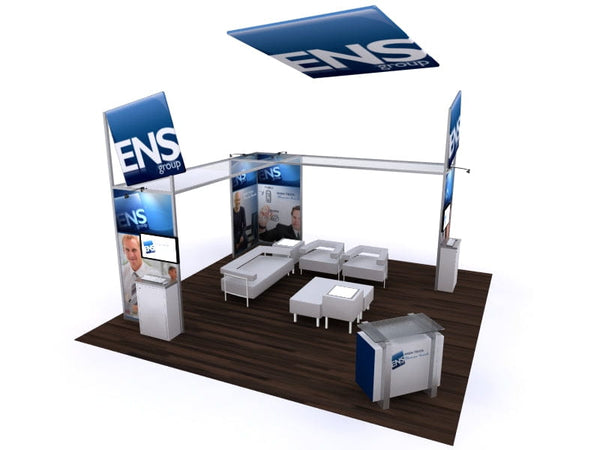 VK-5111 | Island Exhibit - ecoSmart Inline