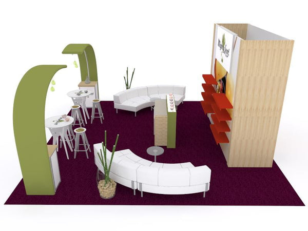 VK-5114 | Island Exhibit - ecoSmart Inline