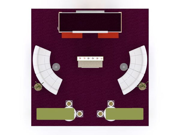 VK-5114 | Island Exhibit - ecoSmart Inline