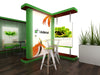VK-5134 | Island Exhibit - ecoSmart Inline